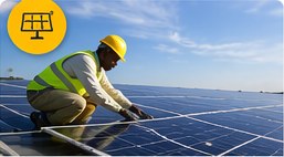 Installation de panneaux solaires
