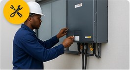 Technicien en maintenance électrique solaire